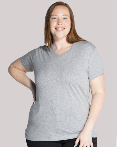 JHK CURVES V-NECK